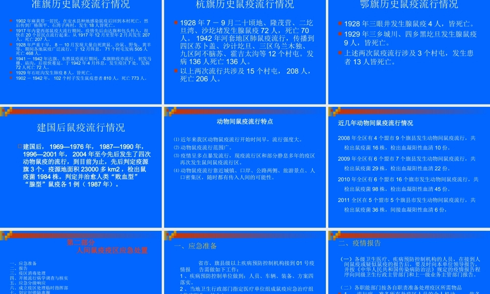 鼠疫突发事件应急处置.ppt