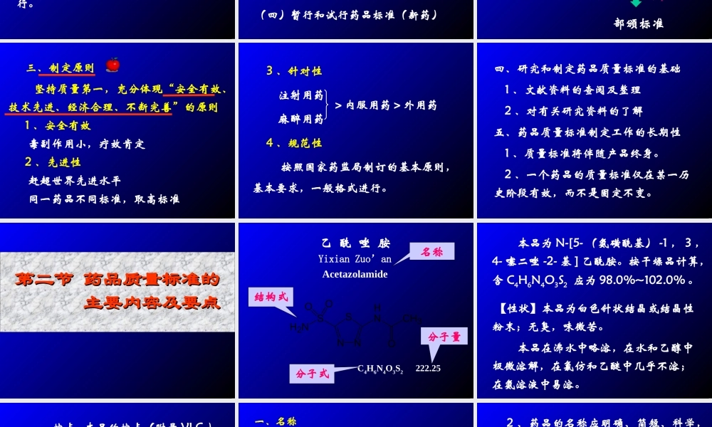 药品质量标准的制订.ppt