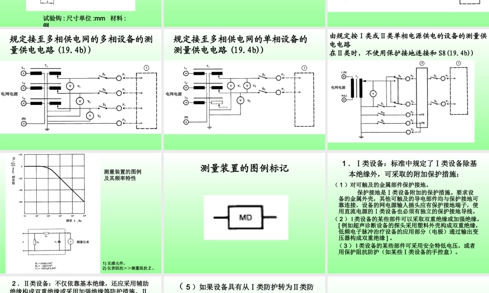 医用电气设备的安全检测...ppt