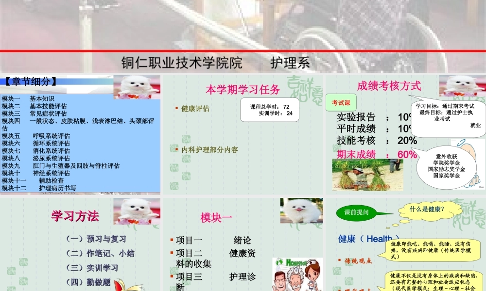 健康评估模块一、二.ppt