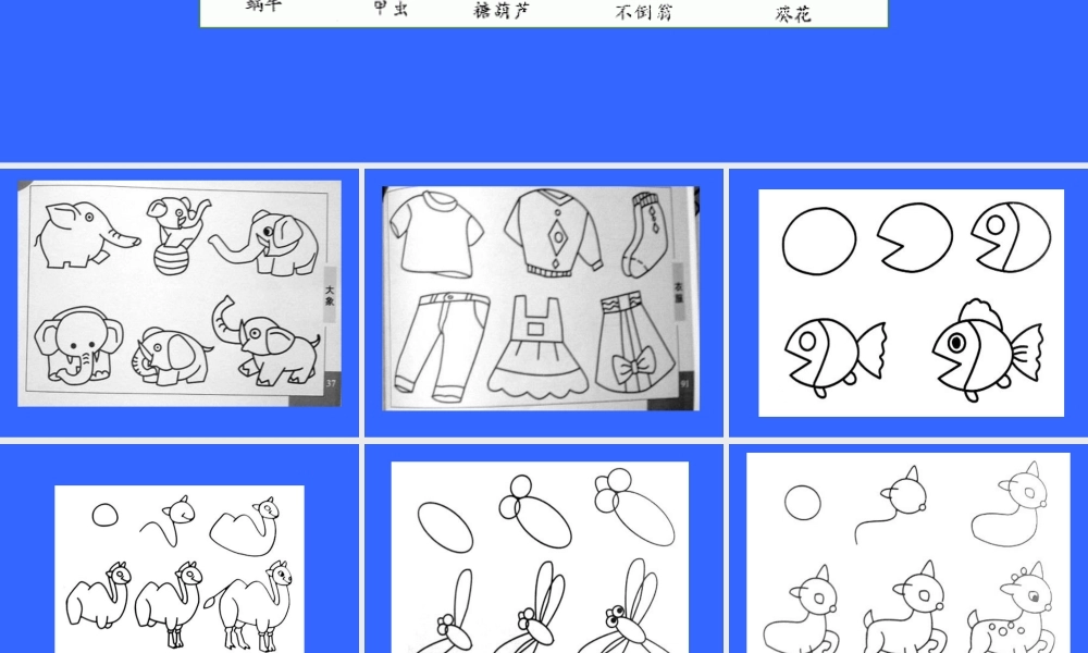 最实用的儿童简笔画大全.ppt