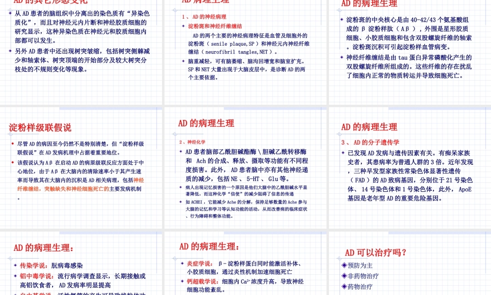 抗老年痴呆药精讲.ppt