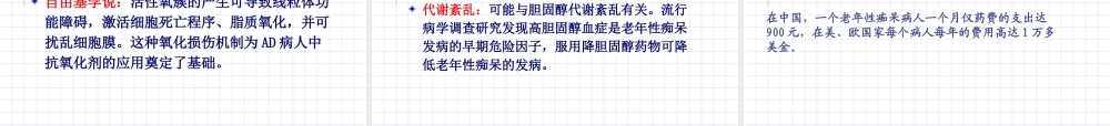 抗老年痴呆药精讲.ppt