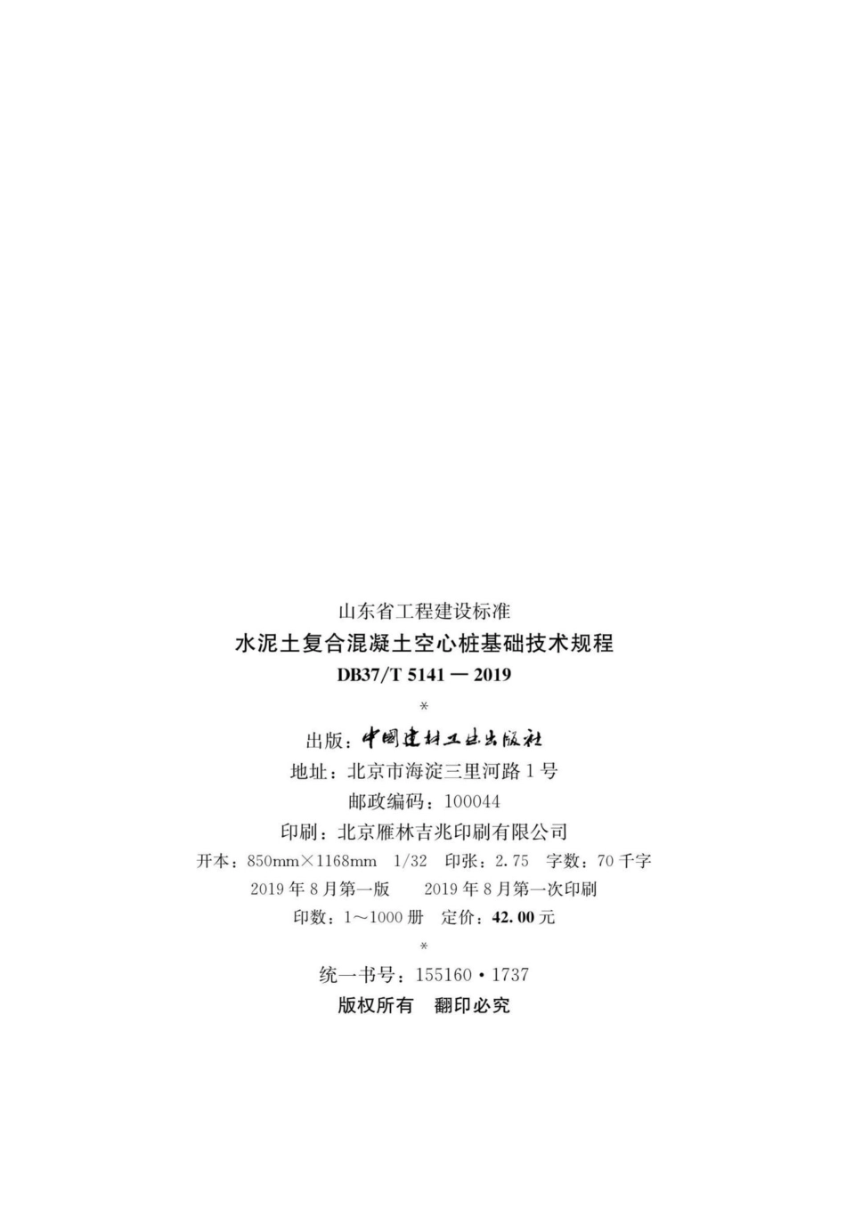 T5141-2019：水泥土复合混凝土空心桩基础技术规程.pdf_第3页