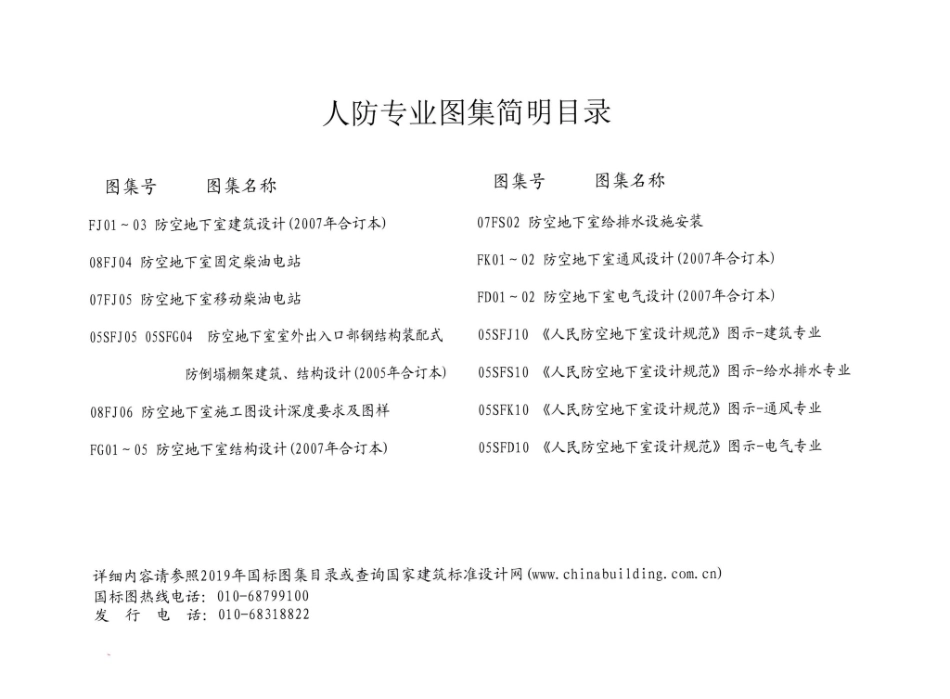 FJ01～03（2007年合订本）：防空地下室建筑设计（2007年合订本）.pdf_第2页