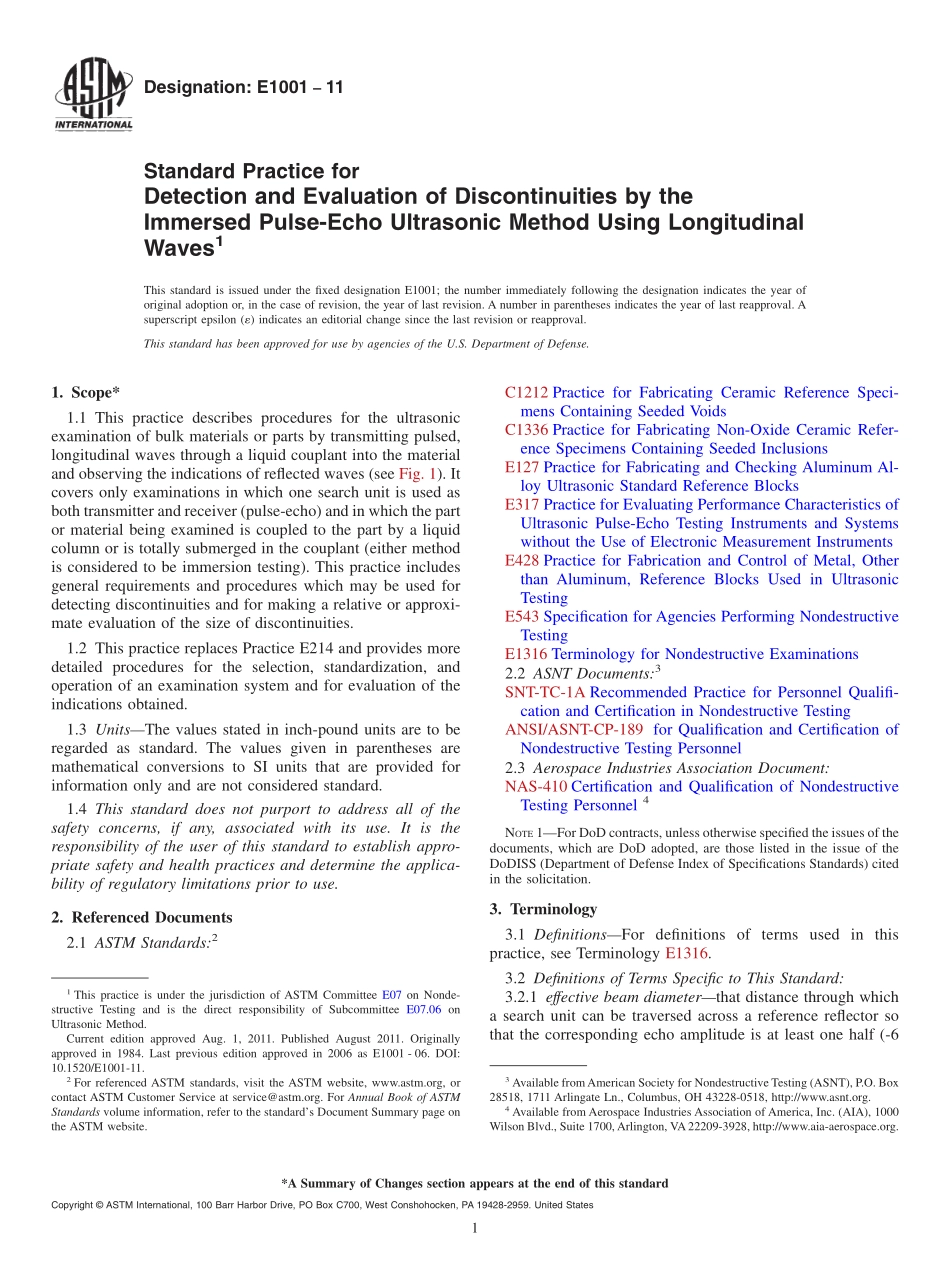 ASTM_E_1001_-_11.pdf_第1页