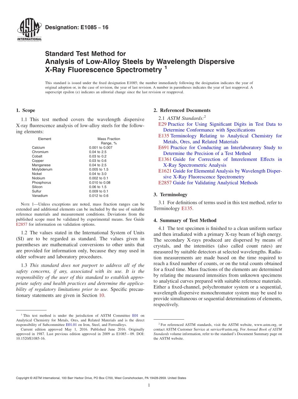 ASTM_E_1085_-_16.pdf_第1页