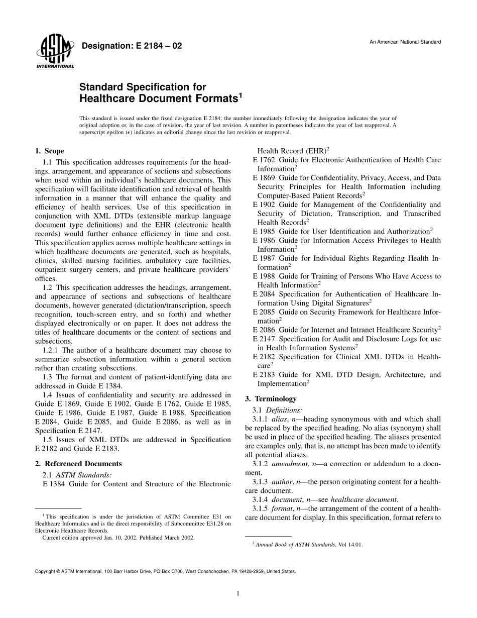 ASTM_E_2184_-_02.pdf_第1页