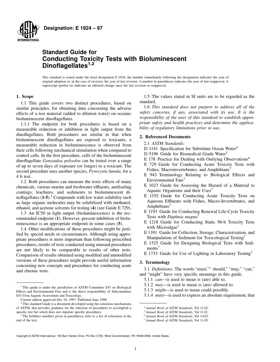 ASTM_E_1924_-_97.pdf_第1页