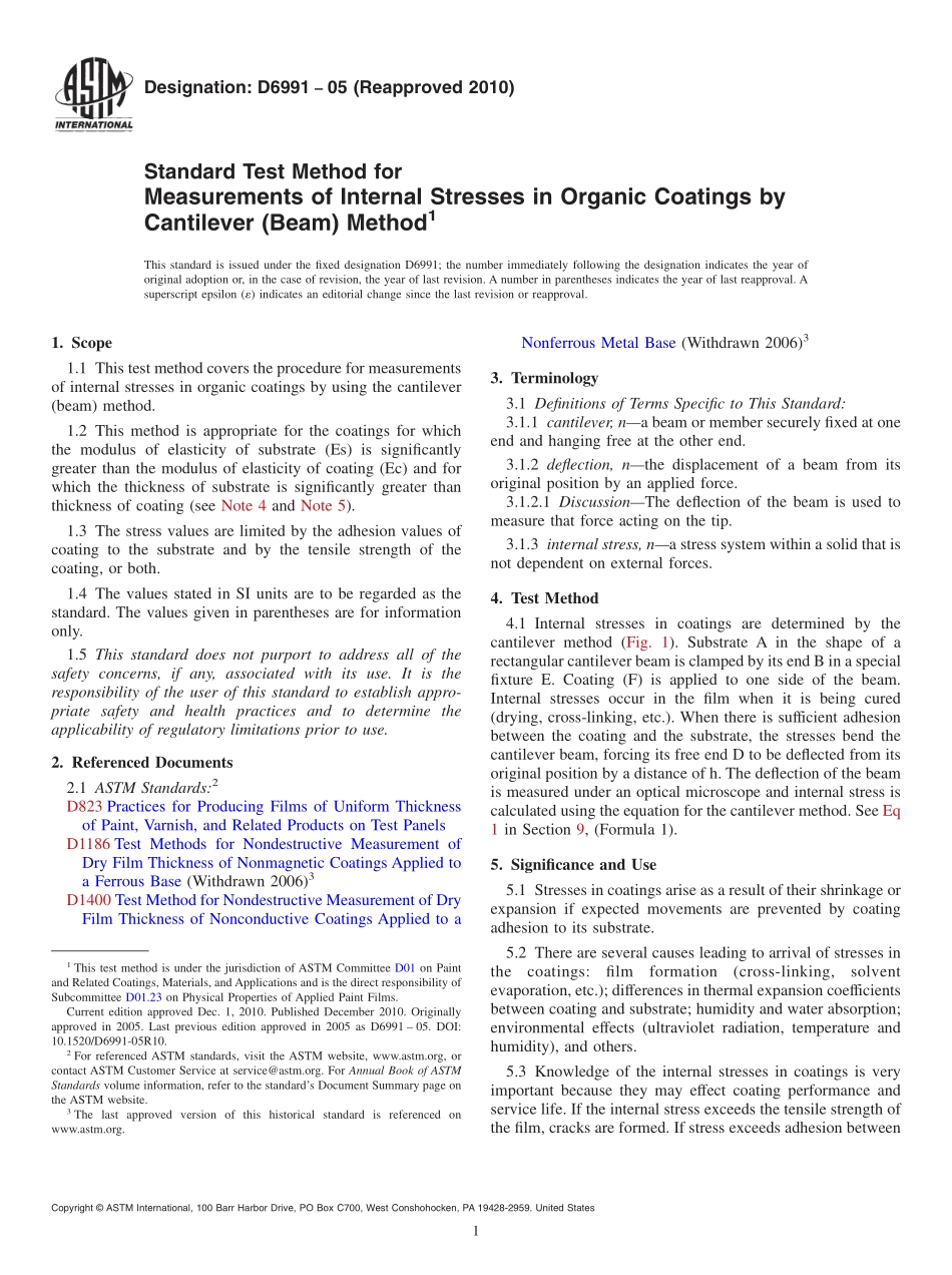 ASTM_D_6991_-_05_2010.pdf_第1页
