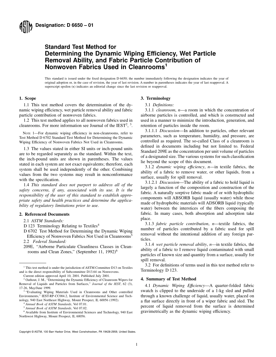 ASTM_D_6650_-_01.pdf_第1页