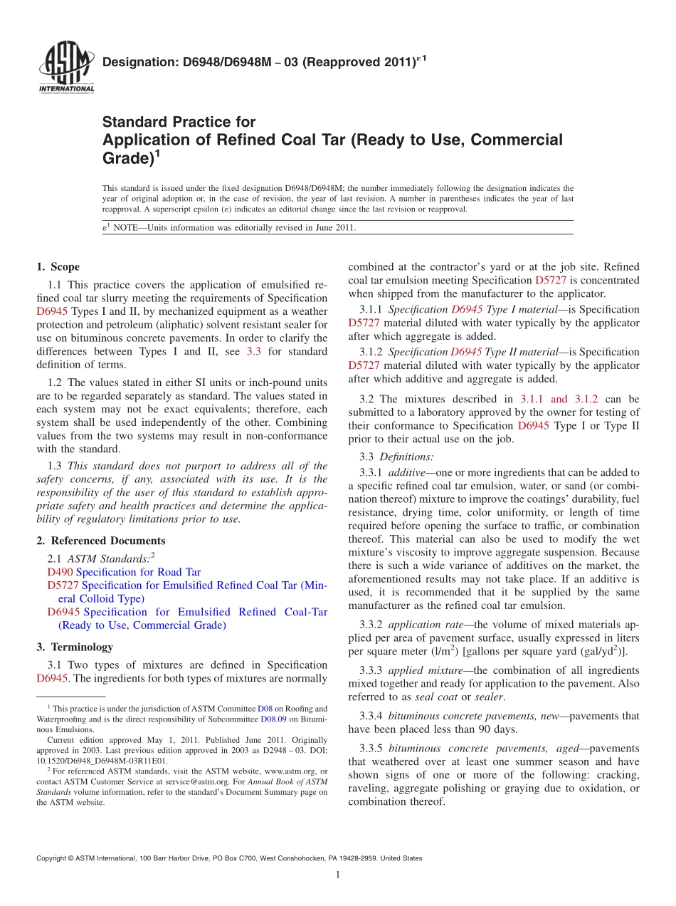 ASTM_D_6948_-_D_6948M_-_03_2011e1.pdf_第1页