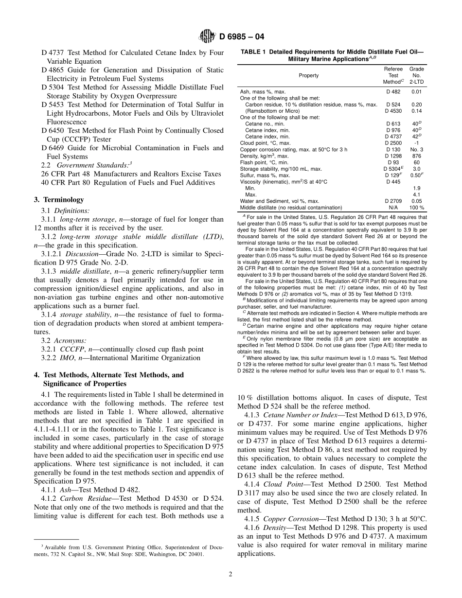 ASTM_D_6985_-_04.pdf_第2页