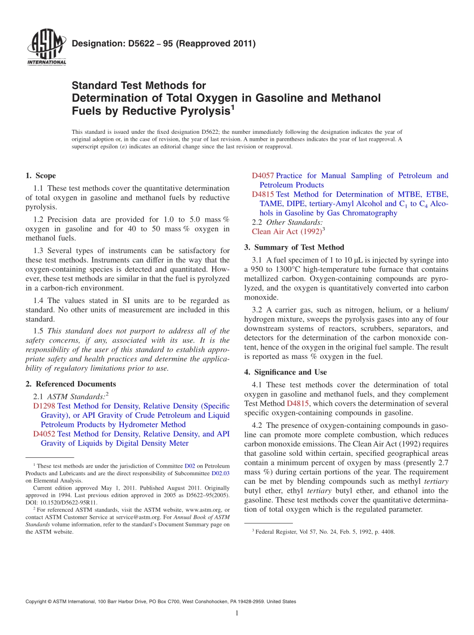 ASTM_D_5622_-_95_2011.pdf_第1页