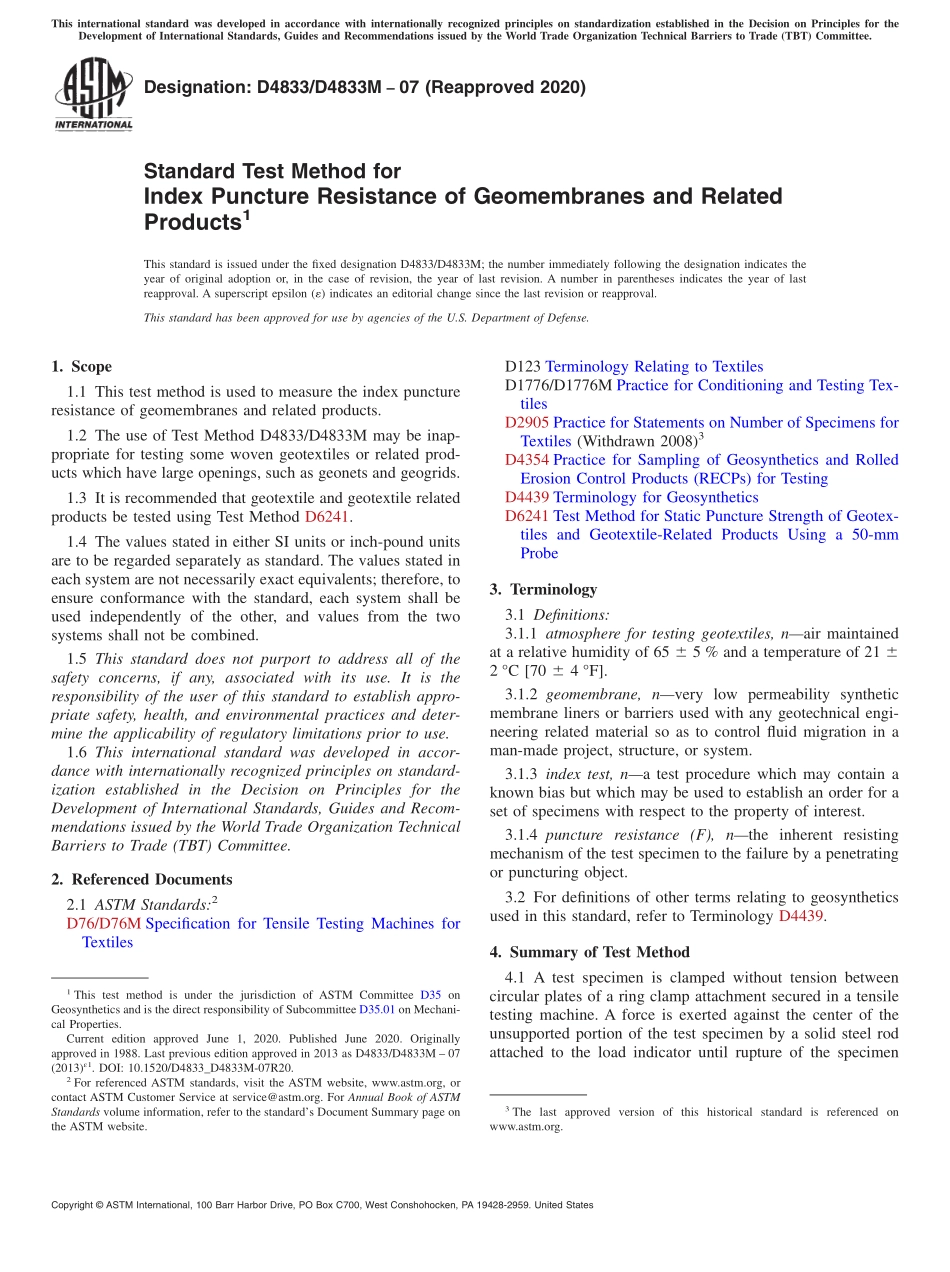 ASTM_D_4833_-_D_4833M_-_07_2020.pdf_第1页