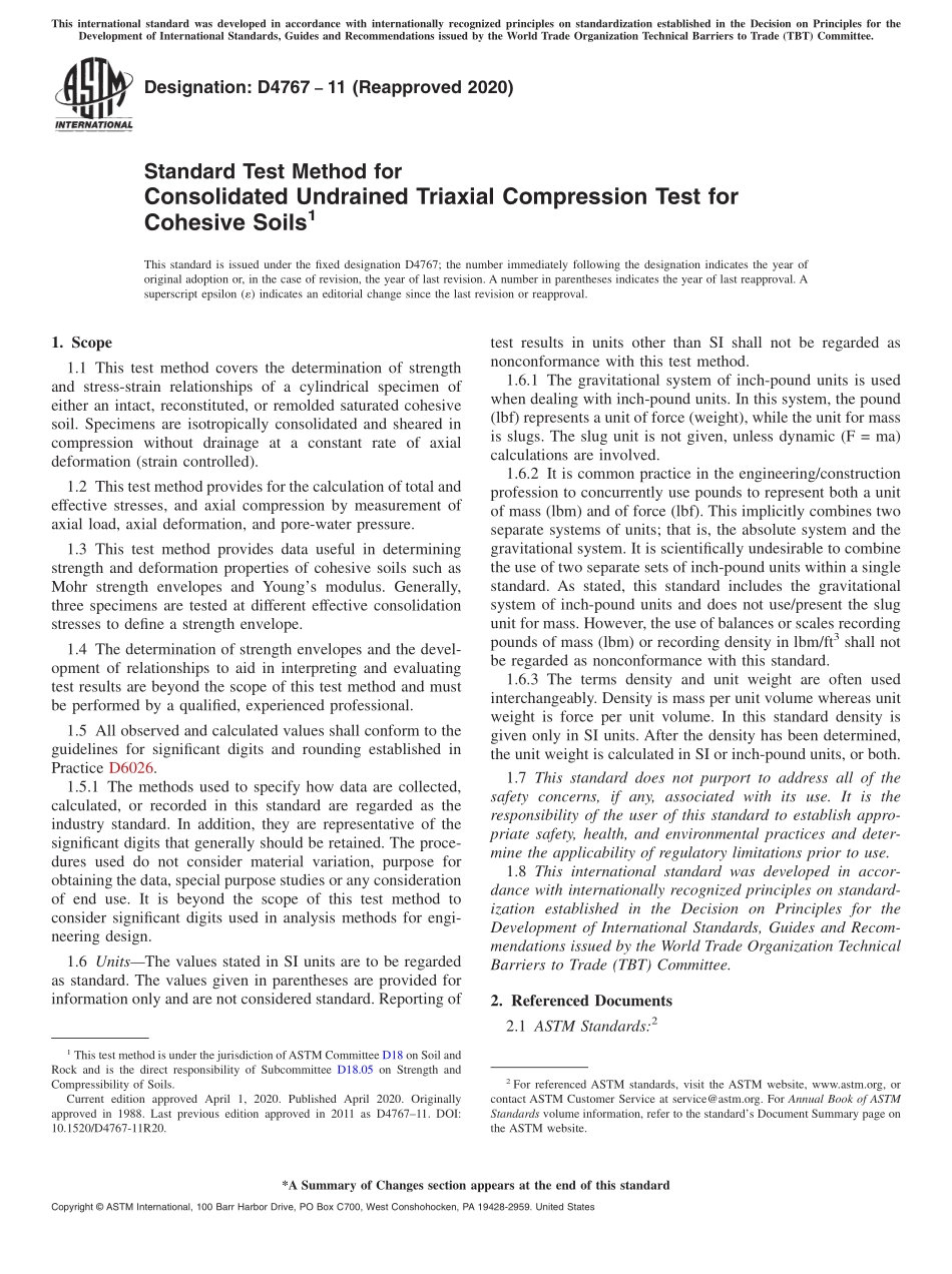 ASTM_D_4767_-_11_2020.pdf_第1页