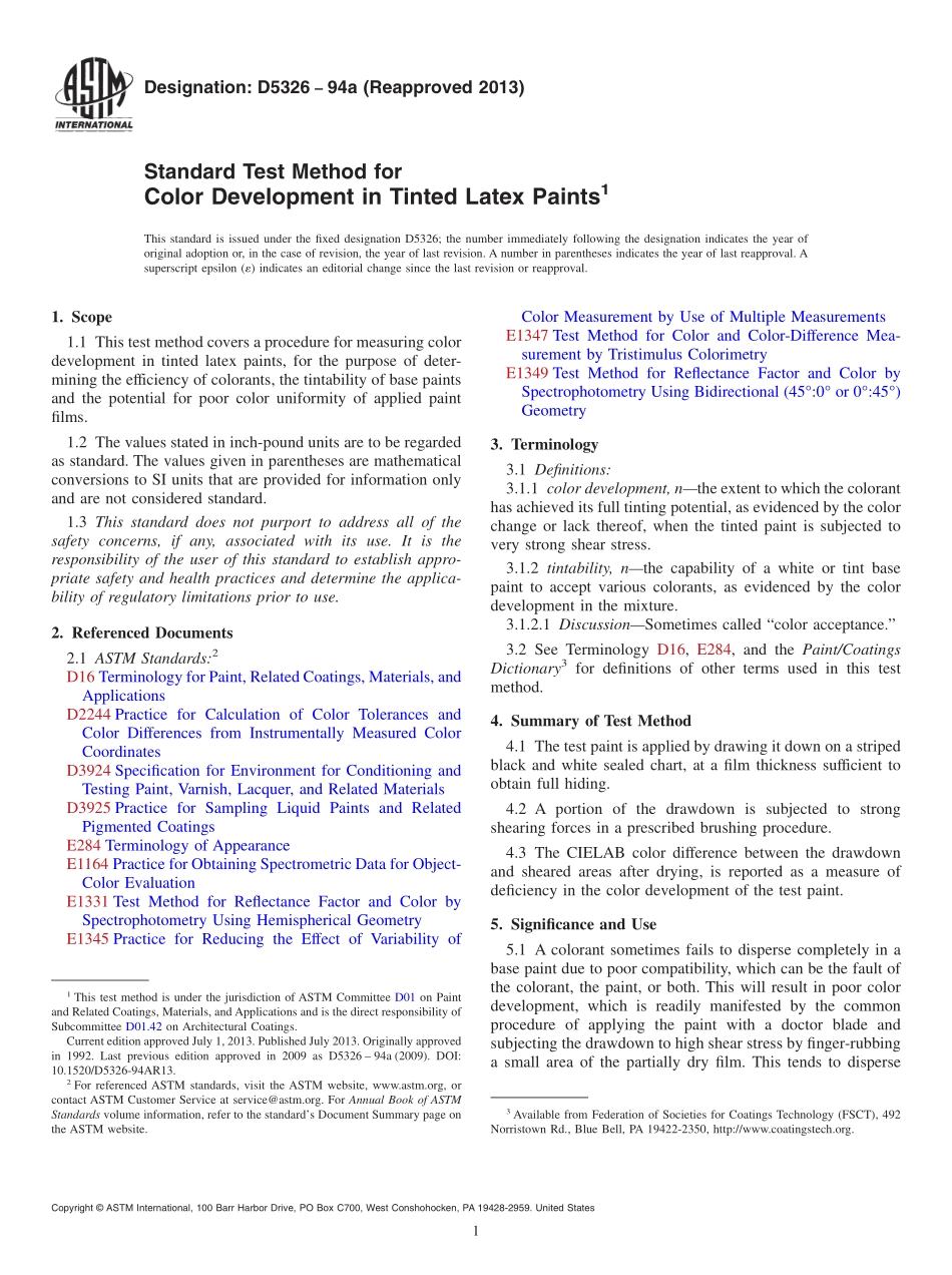 ASTM_D_5326_-_94a_2013.pdf_第1页