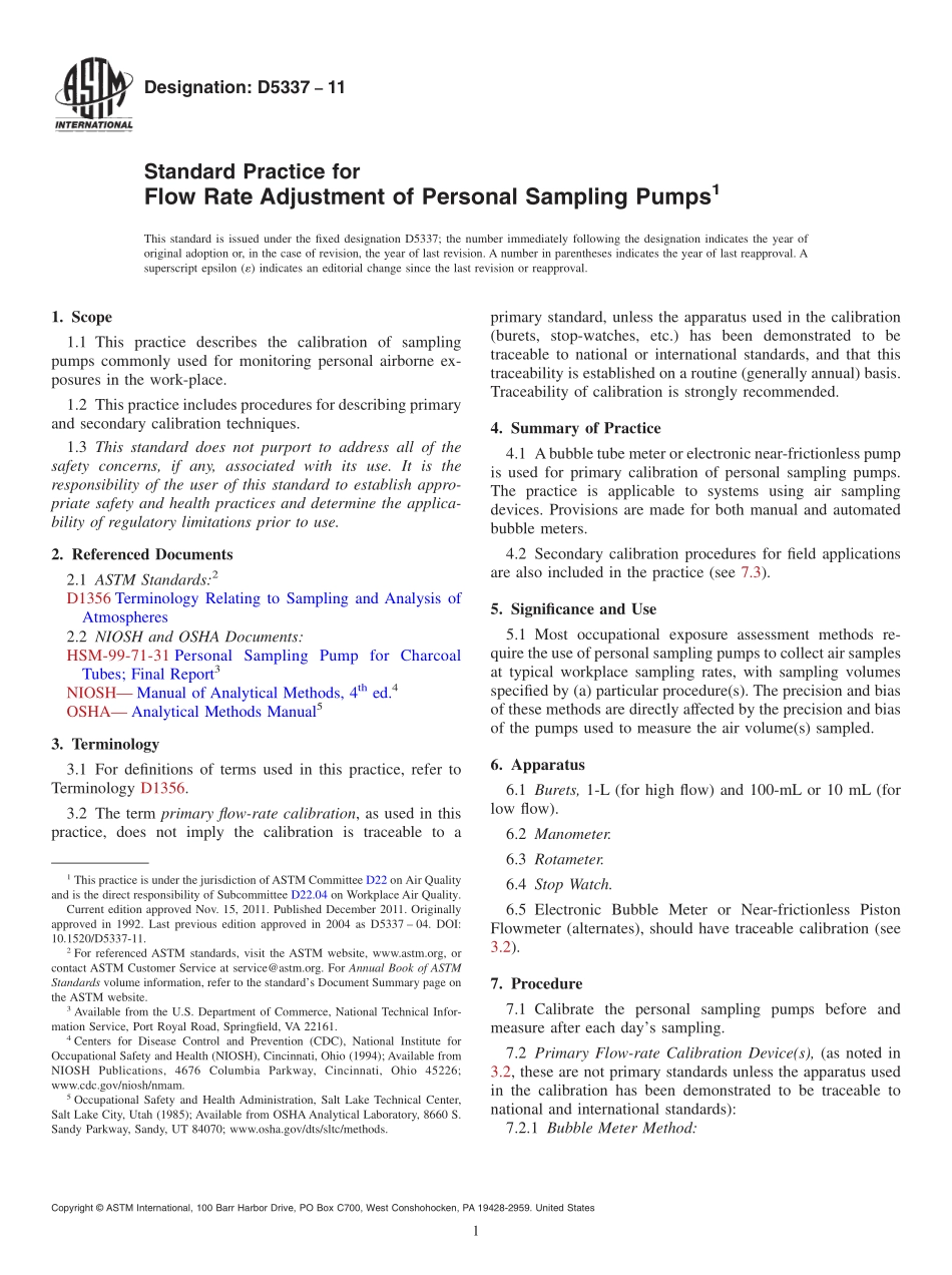 ASTM_D_5337_-_11.pdf_第1页
