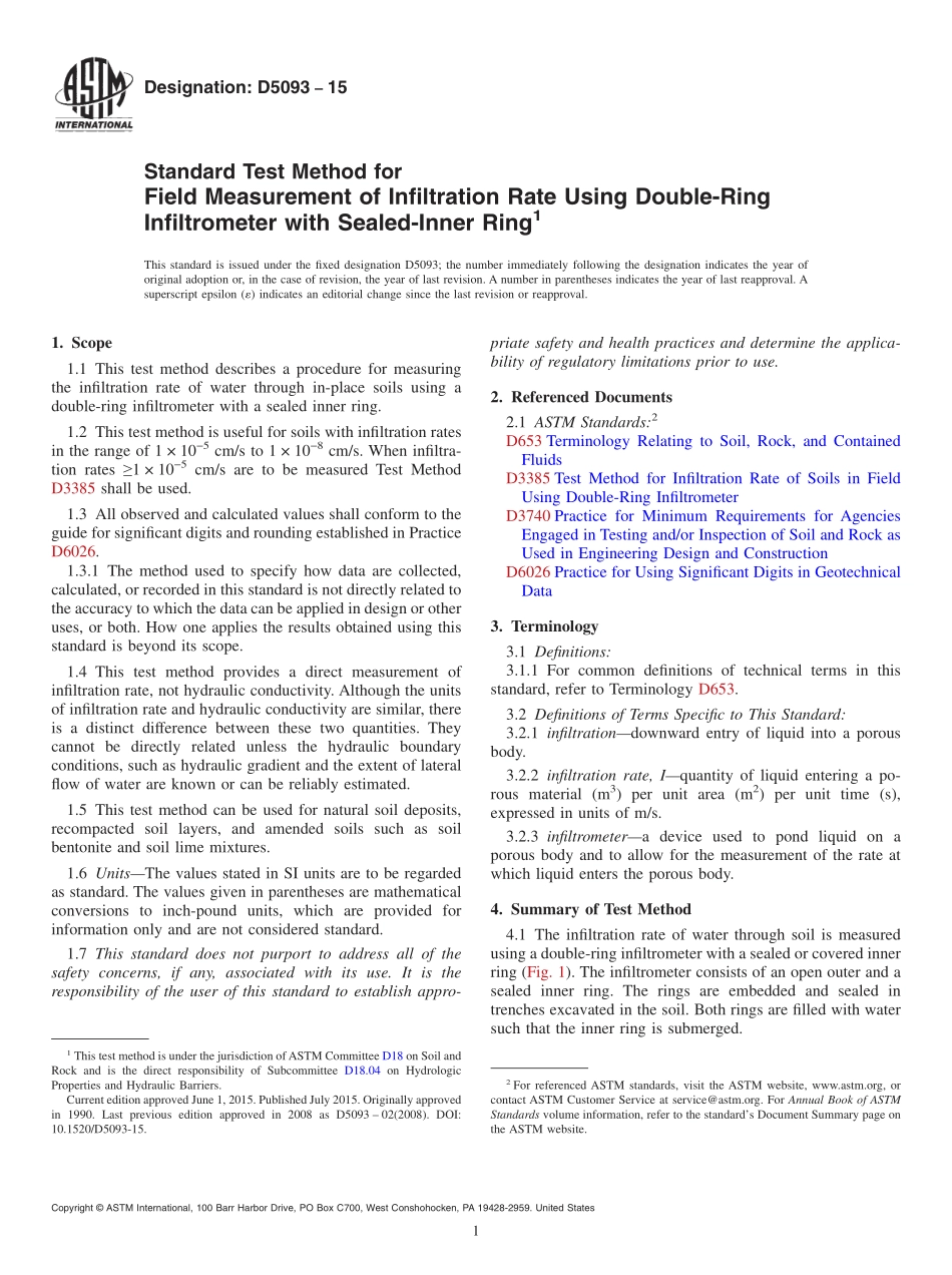 ASTM_D_5093_-_15.pdf_第1页