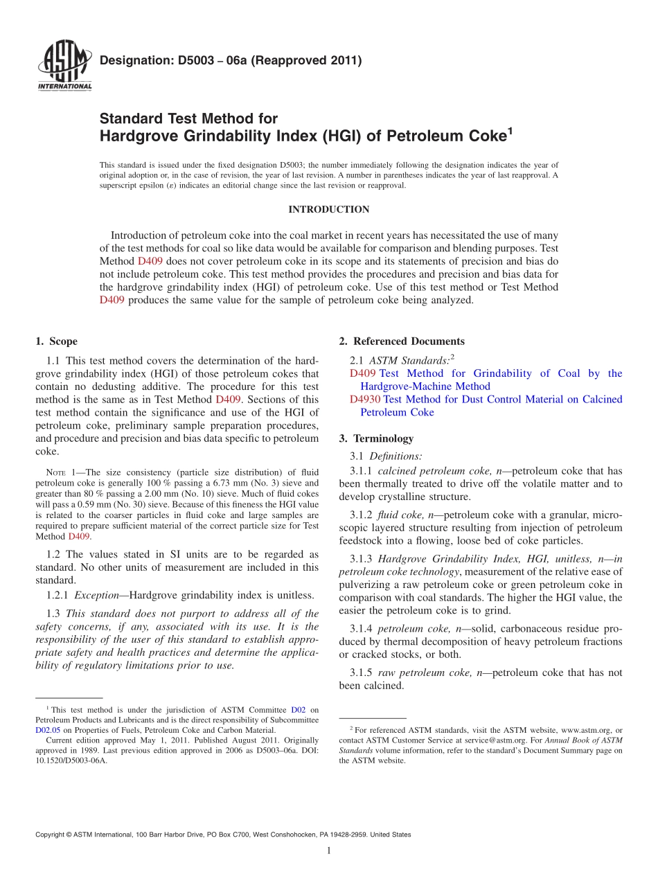 ASTM_D_5003_-_06a_2011.pdf_第1页