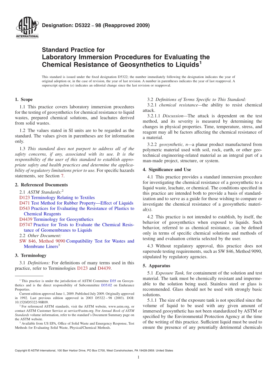 ASTM_D_5322_-_98_2009.pdf_第1页