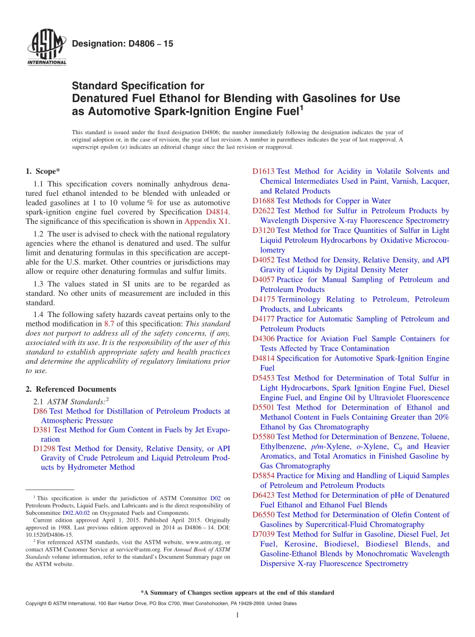 ASTM_D_4806_-_15.pdf_第1页