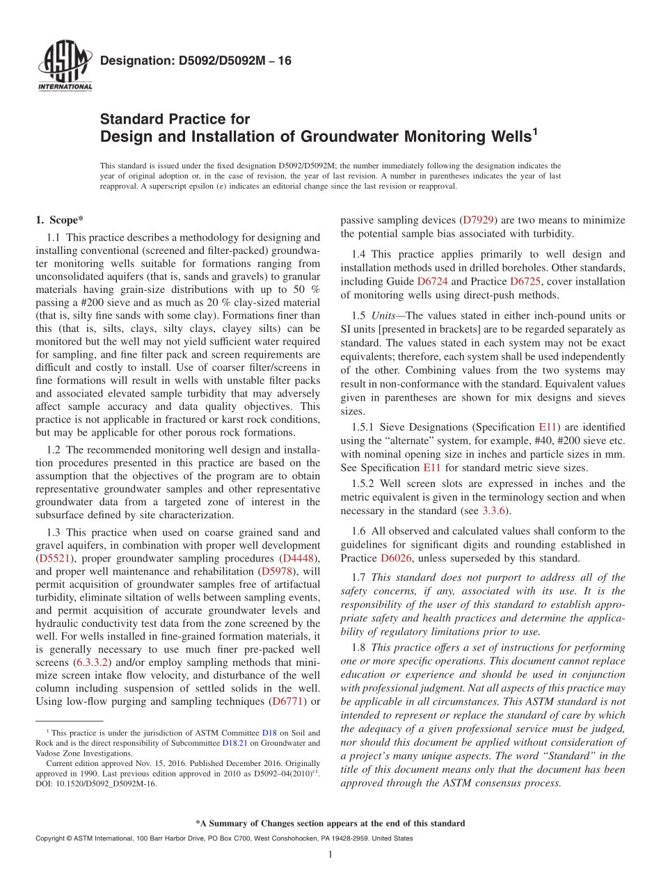 ASTM_D_5092_-_D_5092M_-_16.pdf_第1页