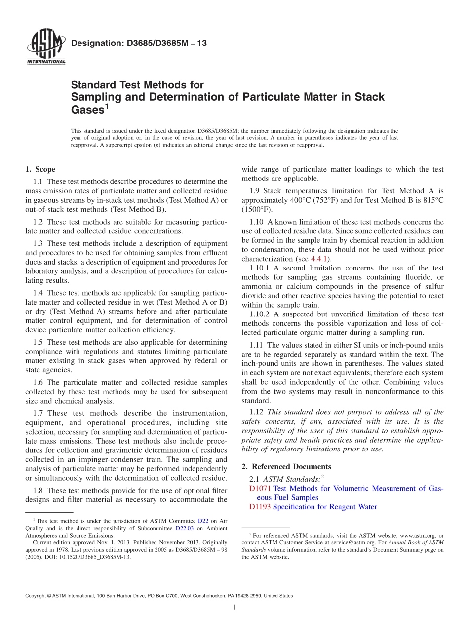 ASTM_D_3685_-_D_3685M_-_13.pdf_第1页