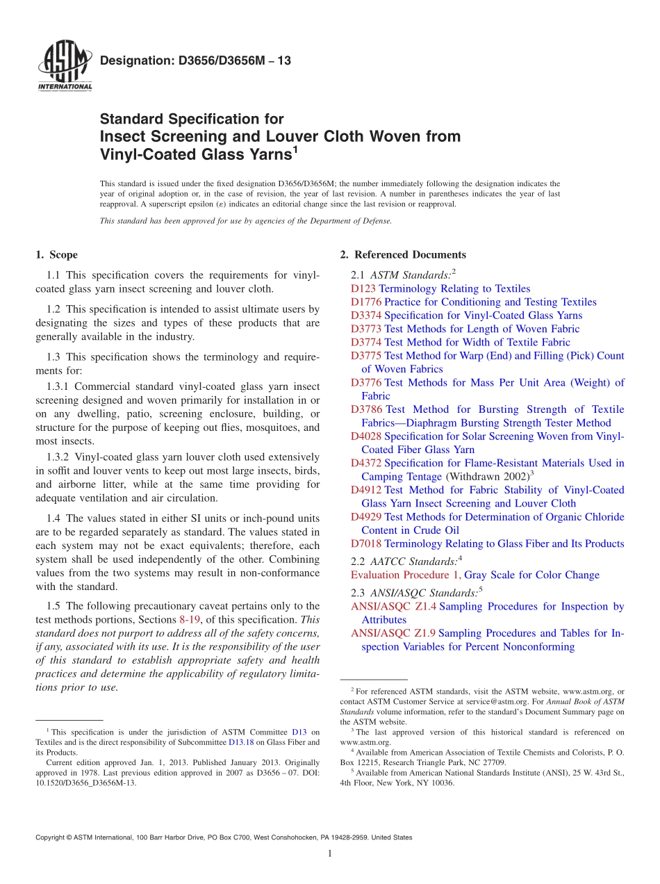 ASTM_D_3656_-_D_3656M_-_13.pdf_第1页
