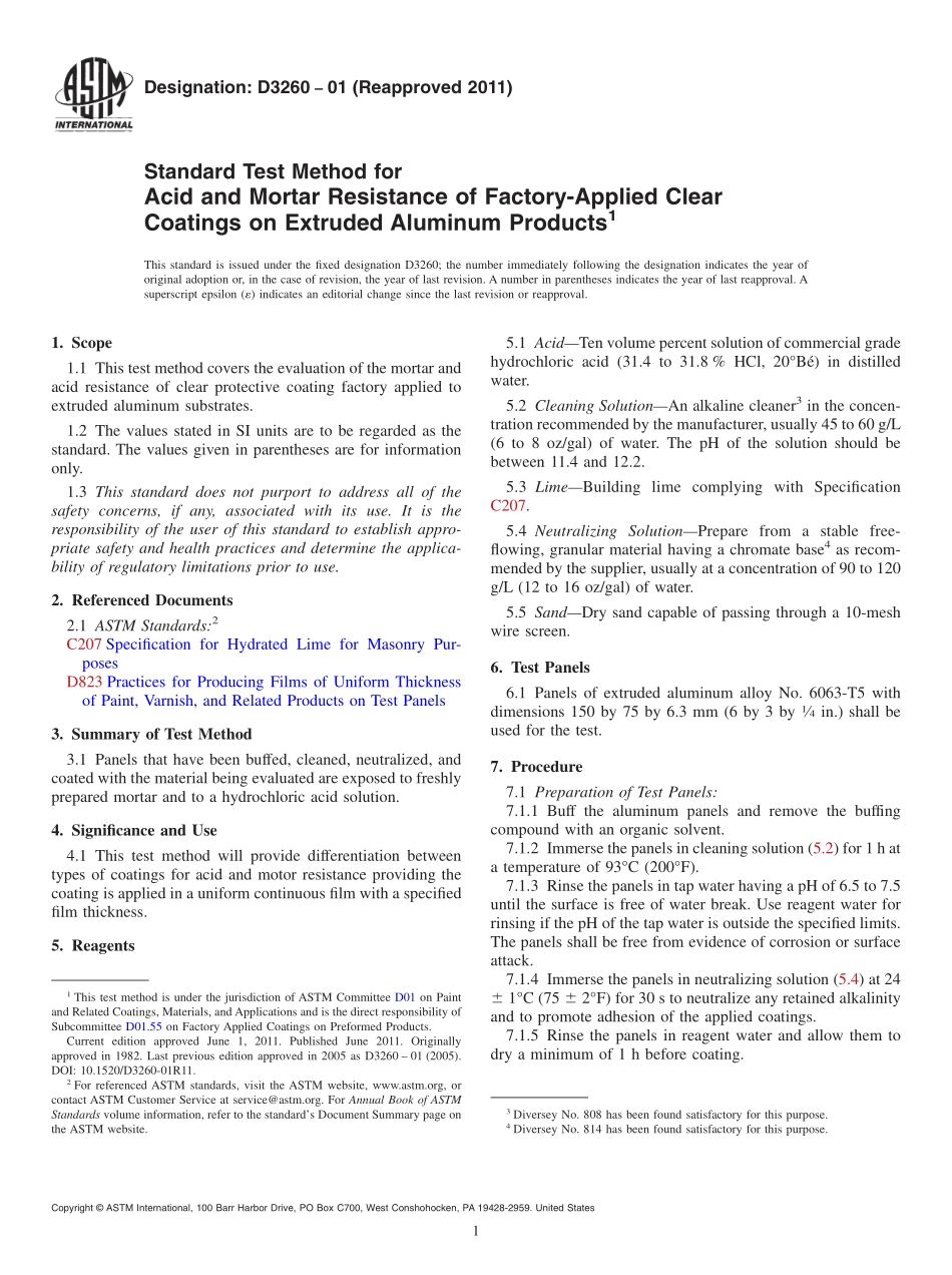 ASTM_D_3260_-_01_2011.pdf_第1页