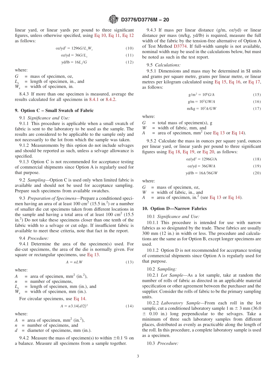 ASTM_D_3776_-_D_3776M_-_20.pdf_第3页