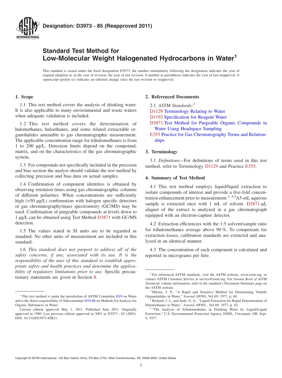 ASTM_D_3973_-_85_2011.pdf_第1页