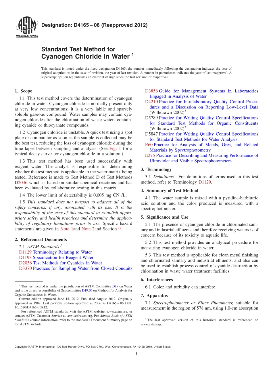 ASTM_D_4165_-_06_2012.pdf_第1页