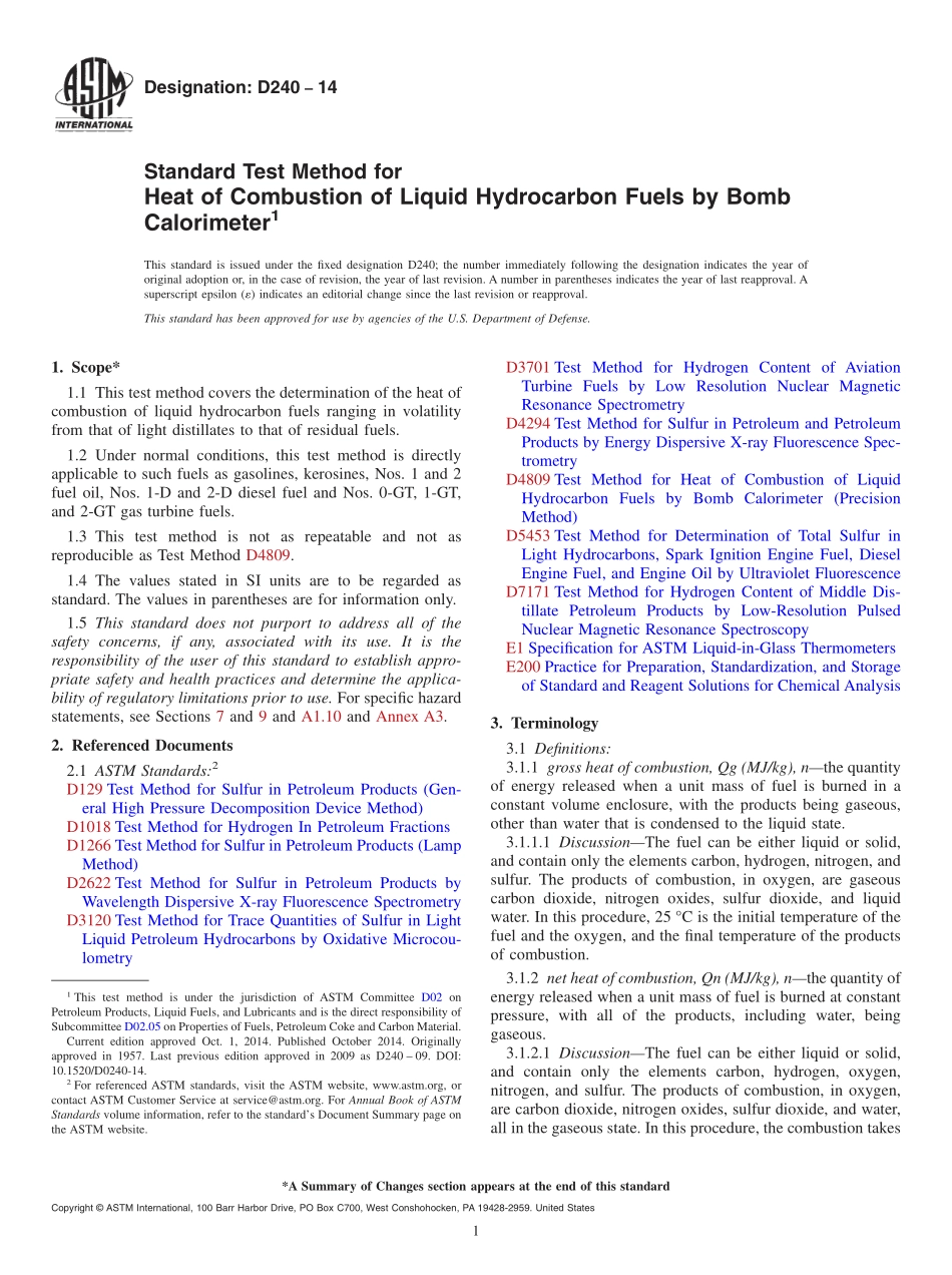 ASTM_D_240_-_14.pdf_第1页