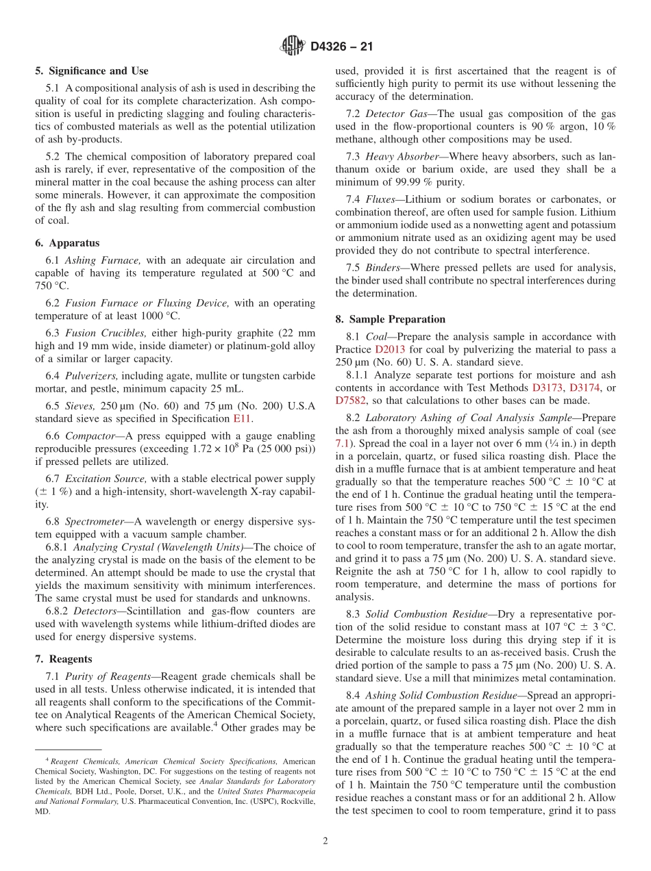 ASTM_D_4326_-_21.pdf_第2页