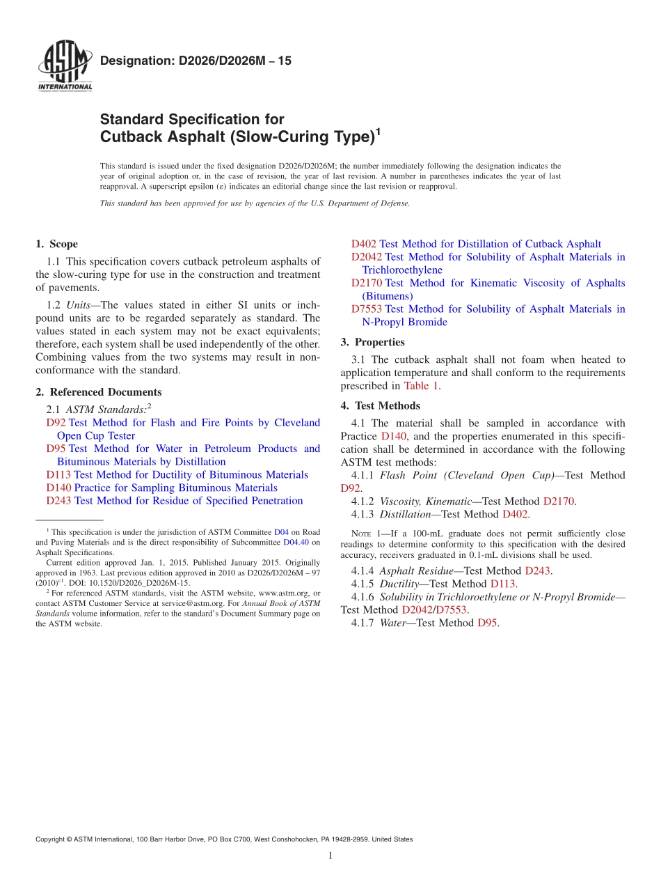 ASTM_D_2026_-_D_2026M_-_15.pdf_第1页