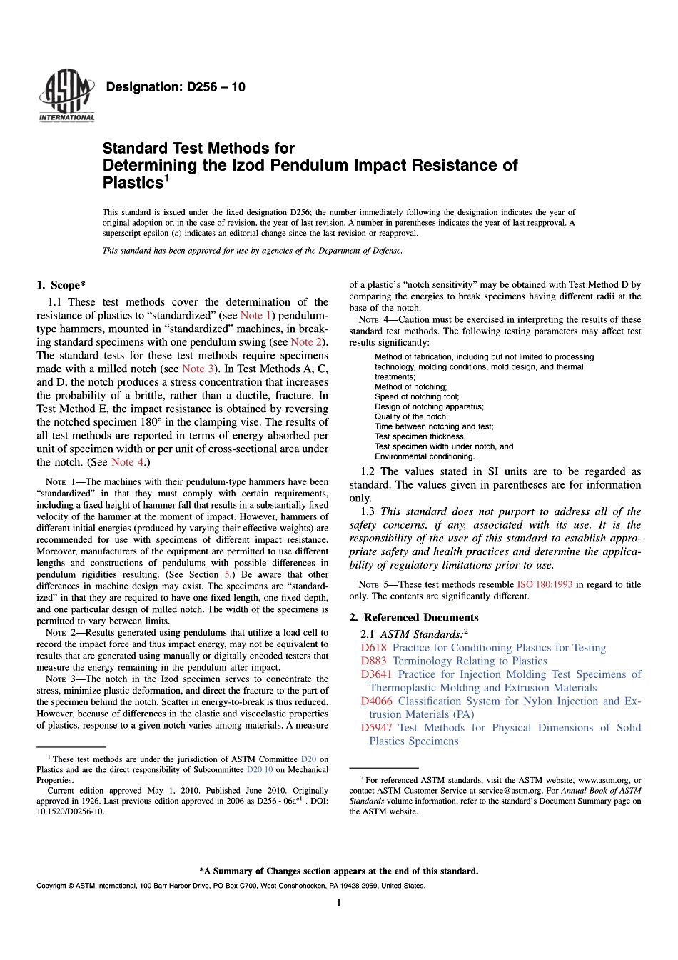 ASTM_D_256_-_10.pdf_第1页
