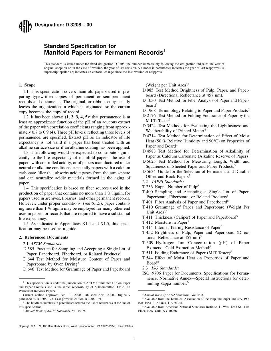 ASTM_D_3208_-_00.pdf_第1页