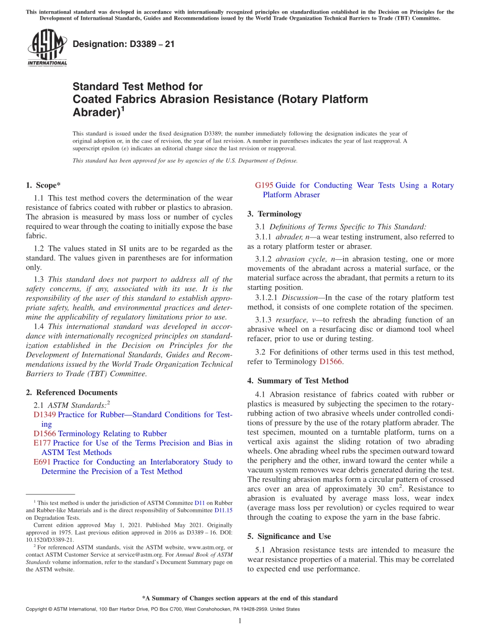 ASTM_D_3389_-_21.pdf_第1页