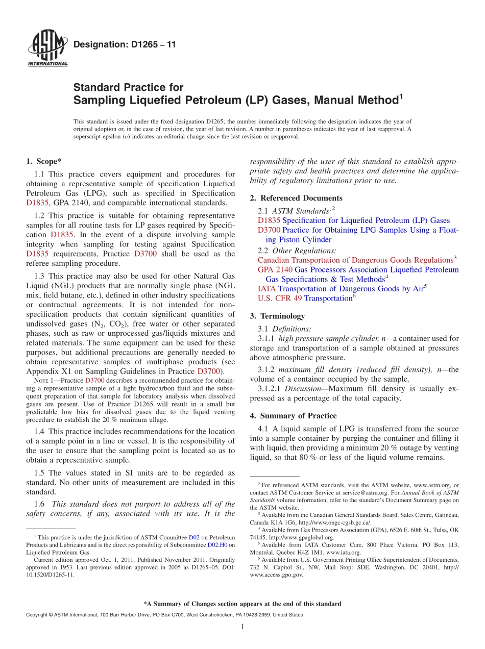 ASTM_D_1265_-_11.pdf_第1页