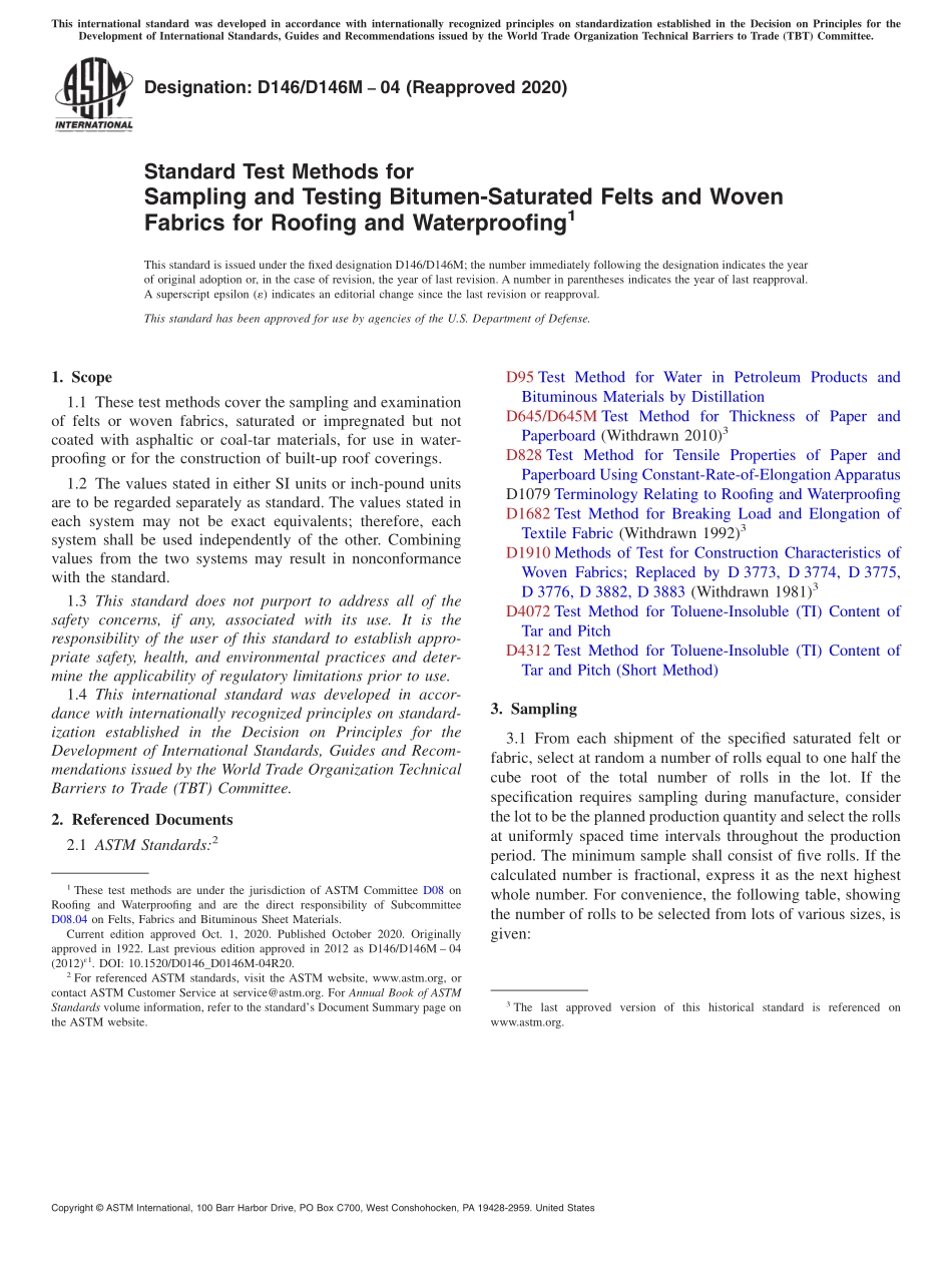 ASTM_D_146_-_D_146M_-_04_2020.pdf_第1页