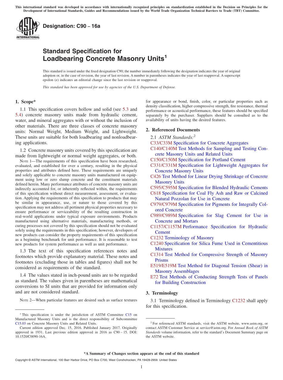 ASTM_C_90_-_16a.pdf_第1页