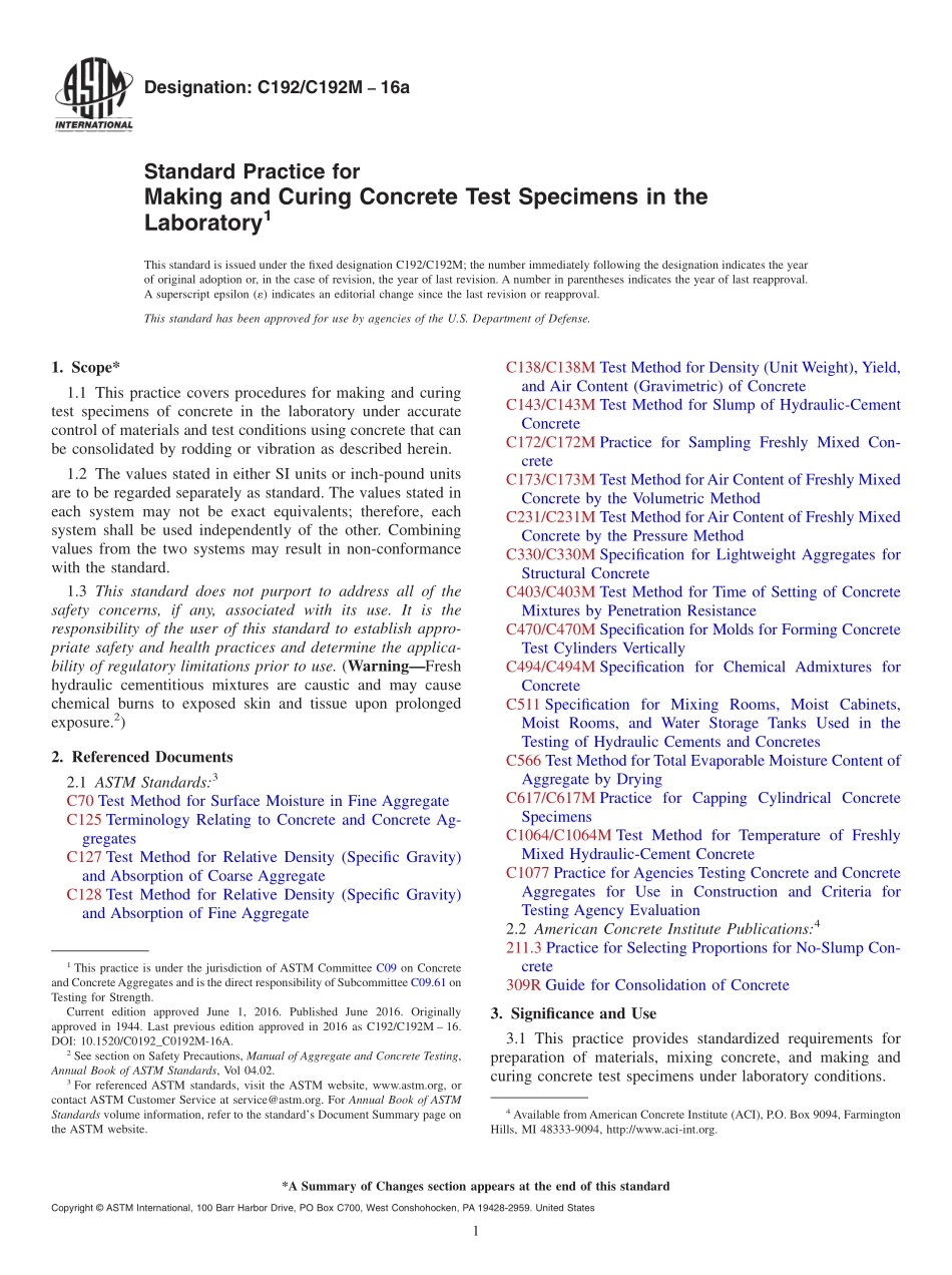 ASTM_C_192_-_C_192M_-_16a.pdf_第1页