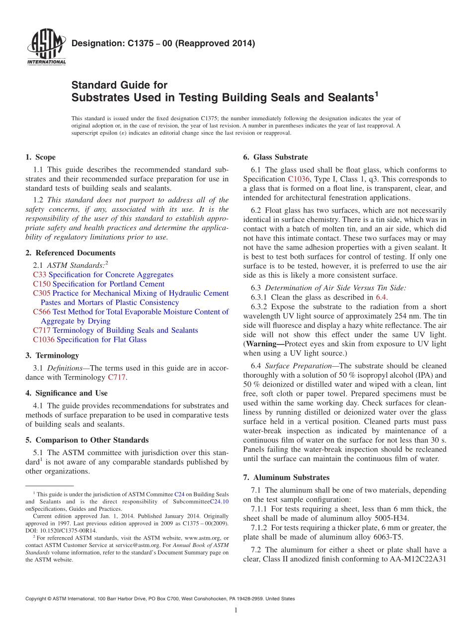 ASTM_C_1375_-_00_2014.pdf_第1页