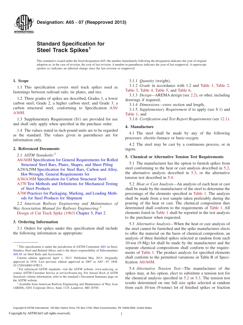 ASTM_A_65_-_07_2013.pdf_第1页