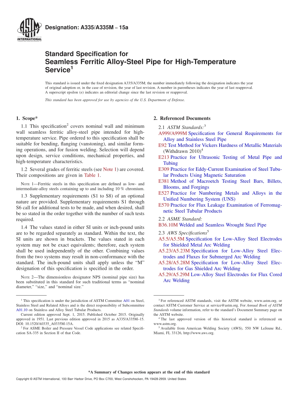 ASTM_A_335_-_A_335M_-_15a.pdf_第1页