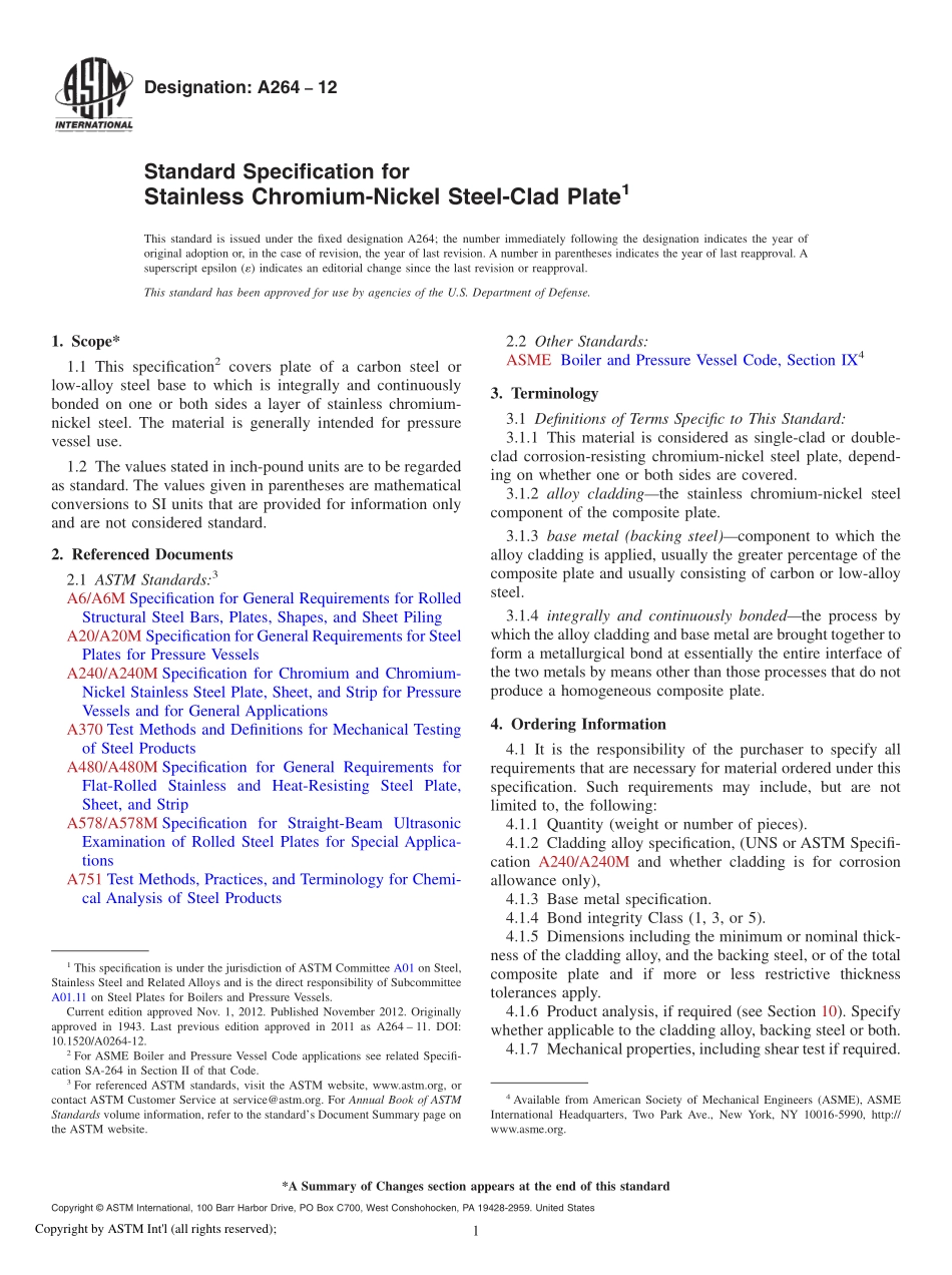 ASTM_A_264_-_12.pdf_第1页