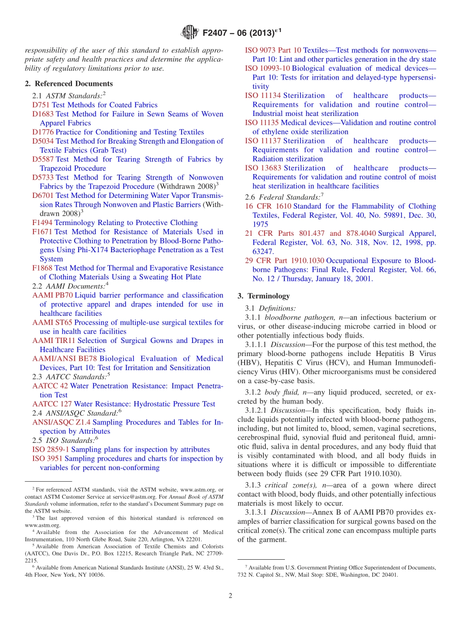 ASTM_F_2407_-_06_2013e1.pdf_第2页