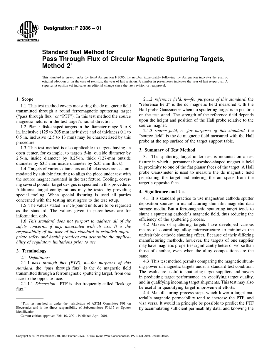 ASTM_F_2086_-_01.pdf_第1页