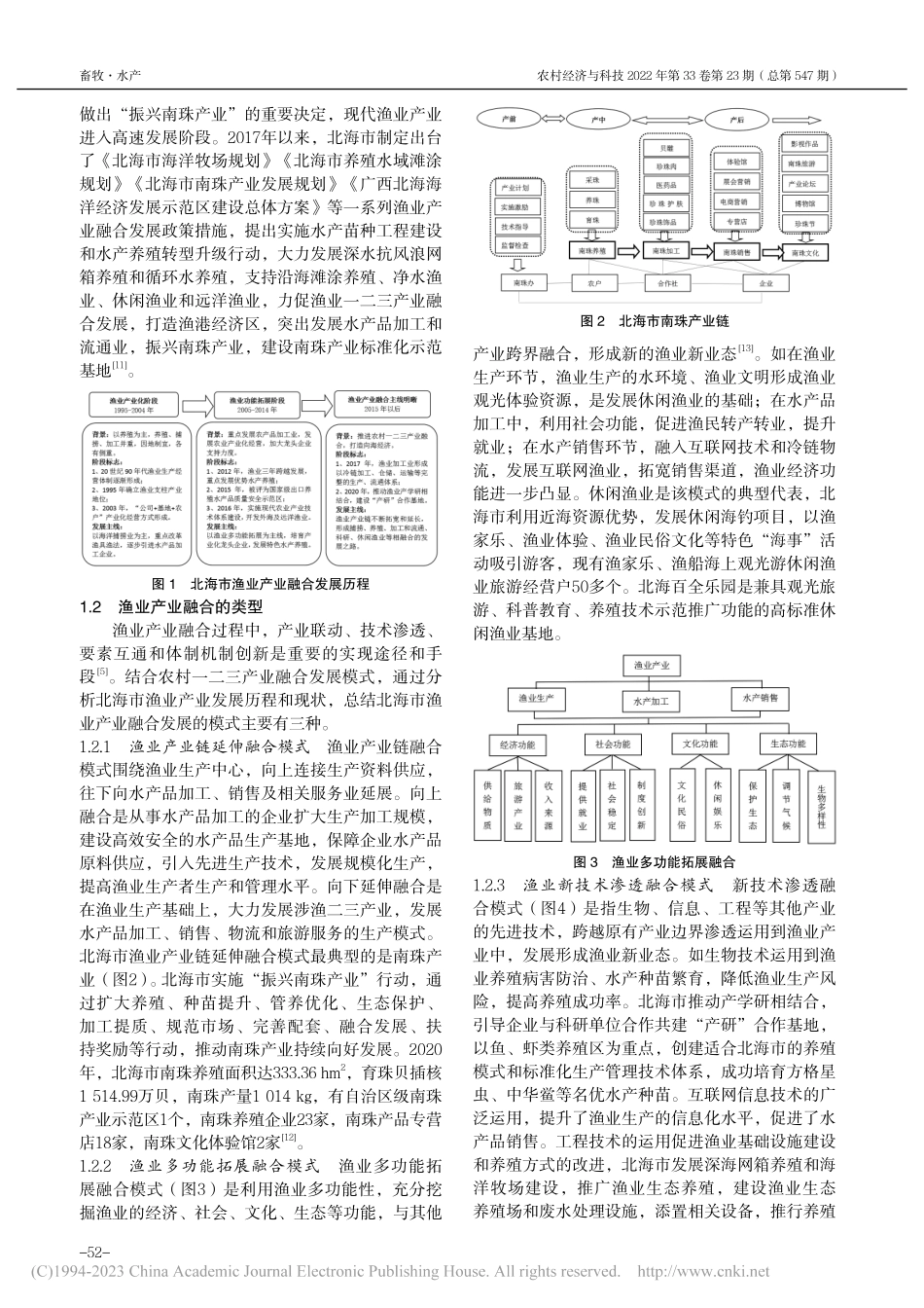 北海市渔业产业融合发展的SWOT分析及对策研究_谢振娜.pdf_第2页